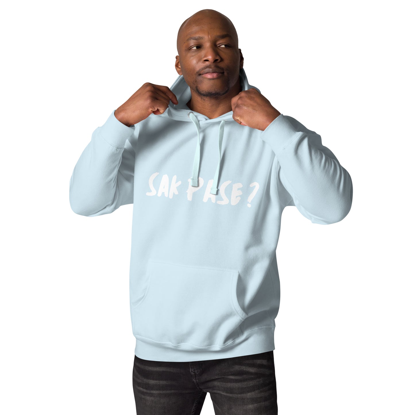 Haitian streetwear Sakpase hoodie unisex