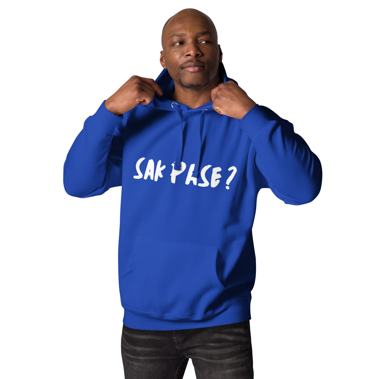 Haitian streetwear Sakpase hoodie unisex