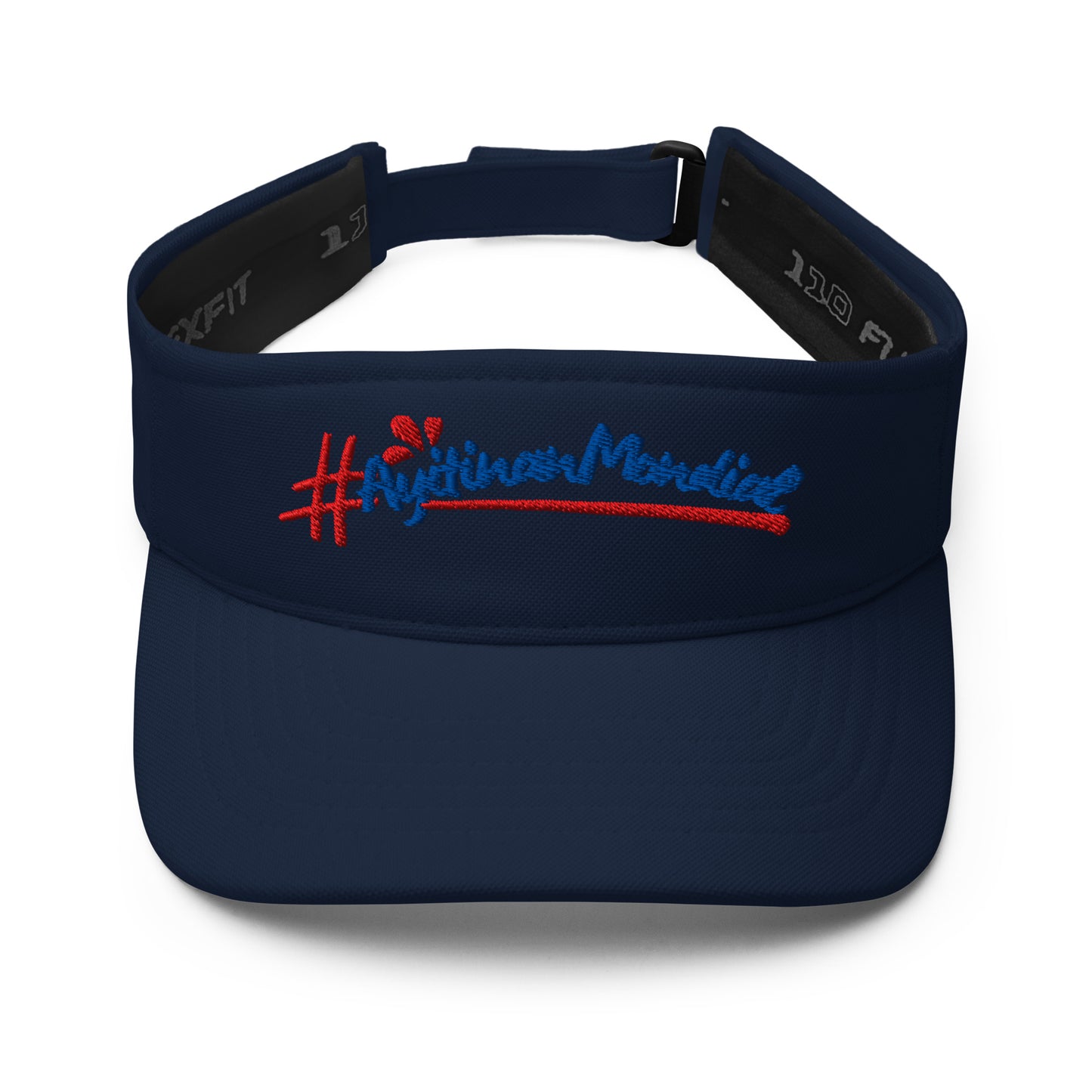 Ayiti Nan Mondial visor hat SakpaseFest Haitian pride