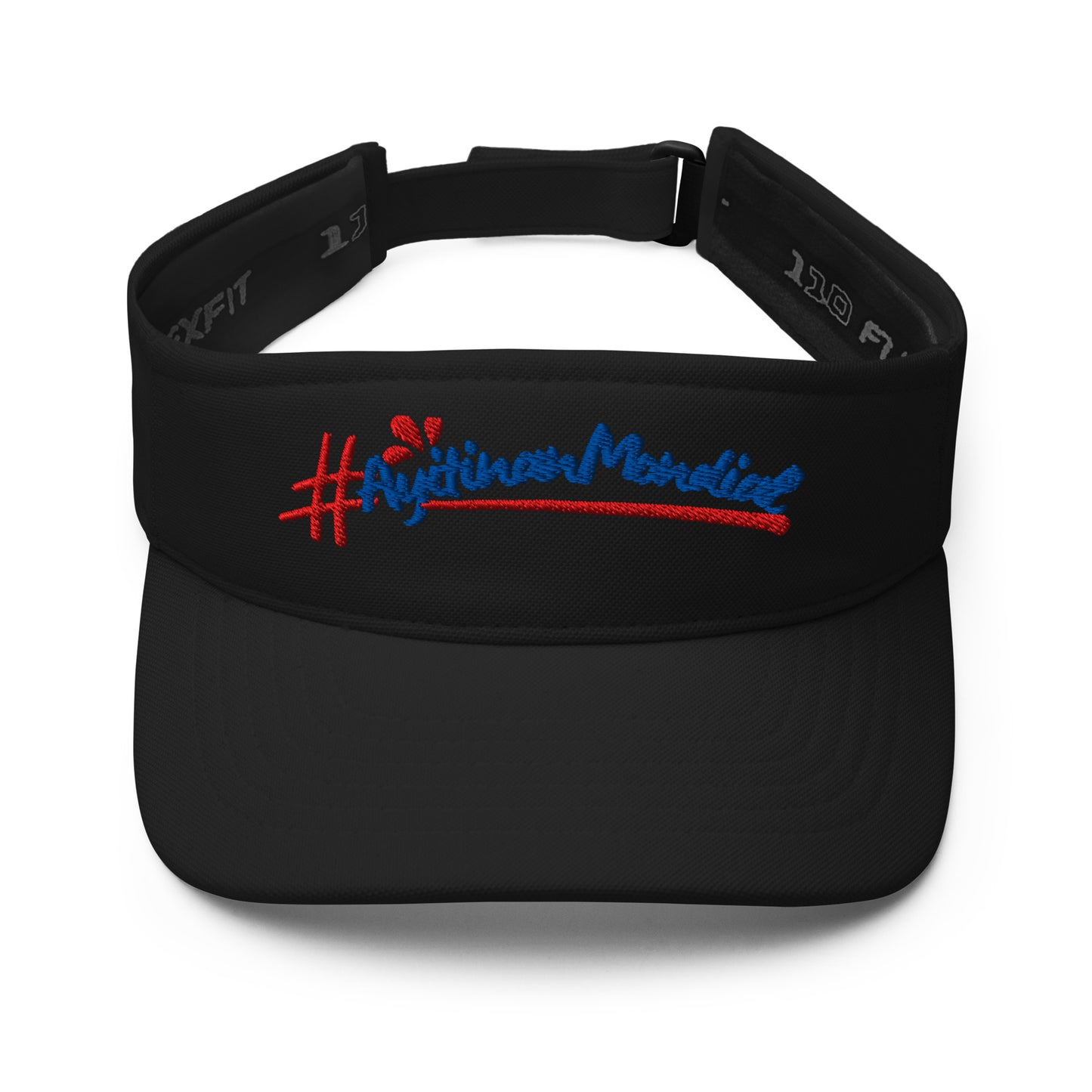 Ayiti Nan Mondial visor hat SakpaseFest Haitian pride