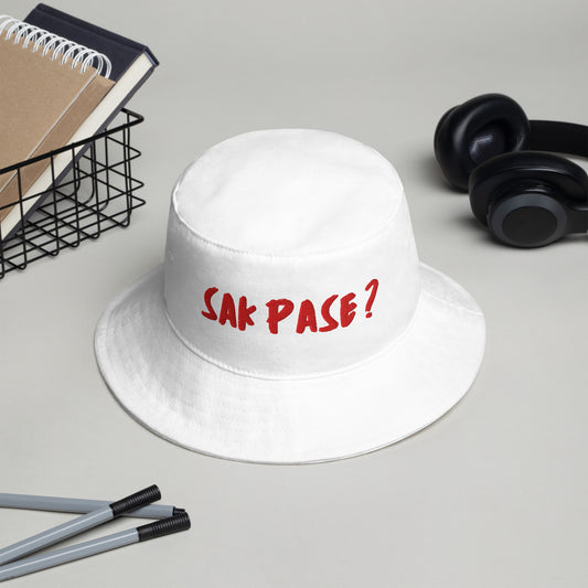Haitian pride bucket hat by SakpaseMerch