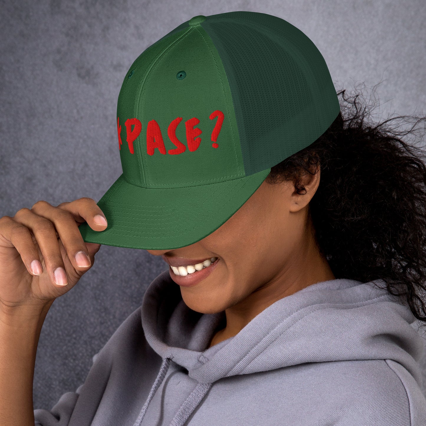 evergreen Sakpase embroidered cap Haiti streetwear brand