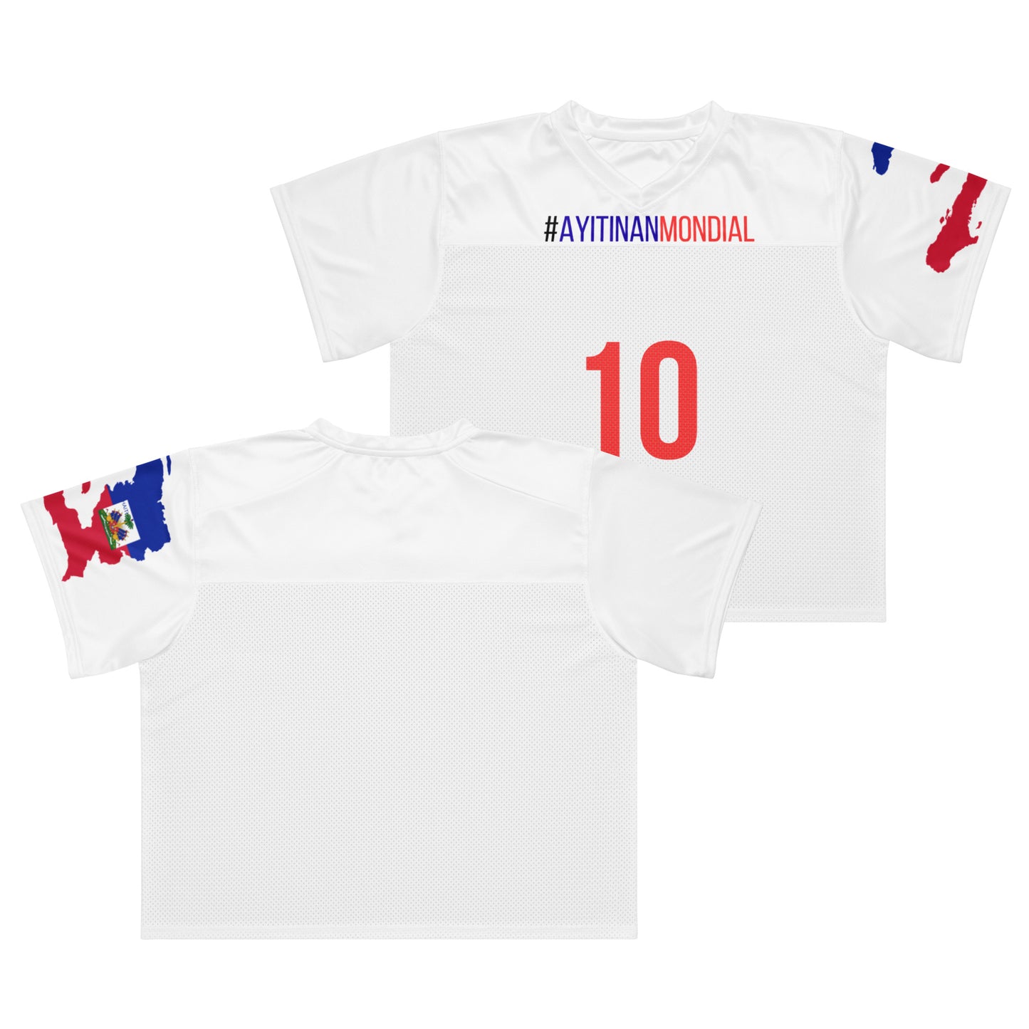 Haitian culture oversized t-shirt Ayiti Nan Mondial design”