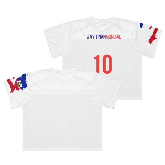 Haitian culture oversized t-shirt Ayiti Nan Mondial design”