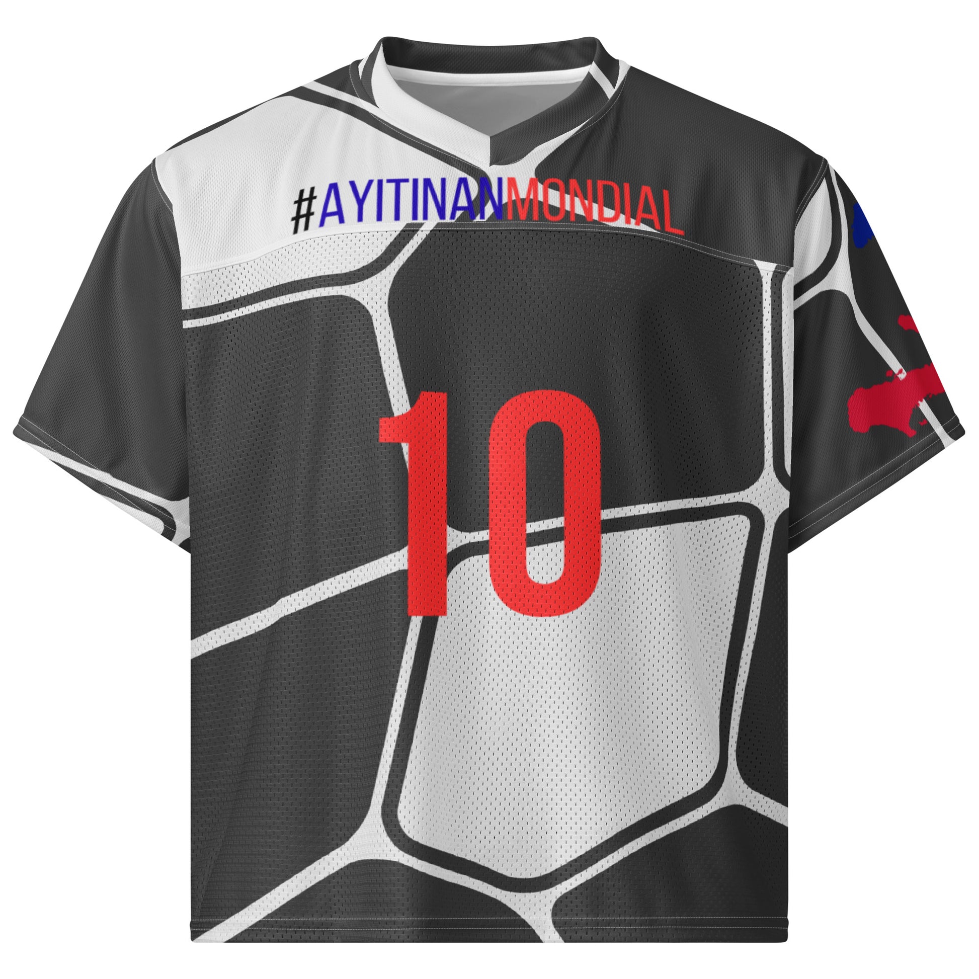 Ayiti Nan Mondial” global graphic print