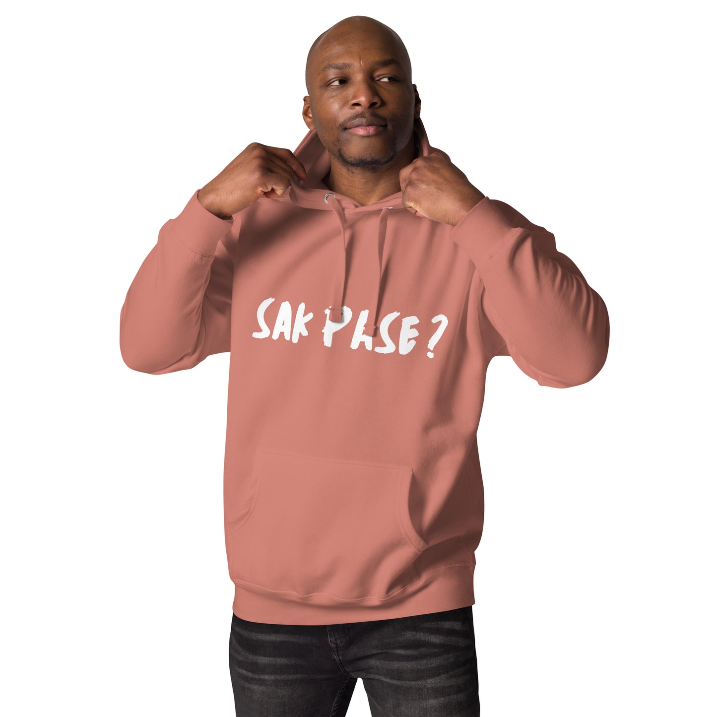 Haitian streetwear Sakpase hoodie unisex