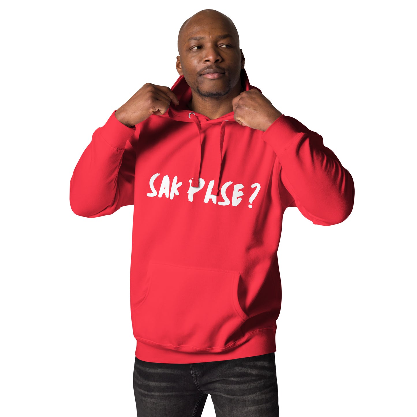 Haitian streetwear Sakpase hoodie unisex