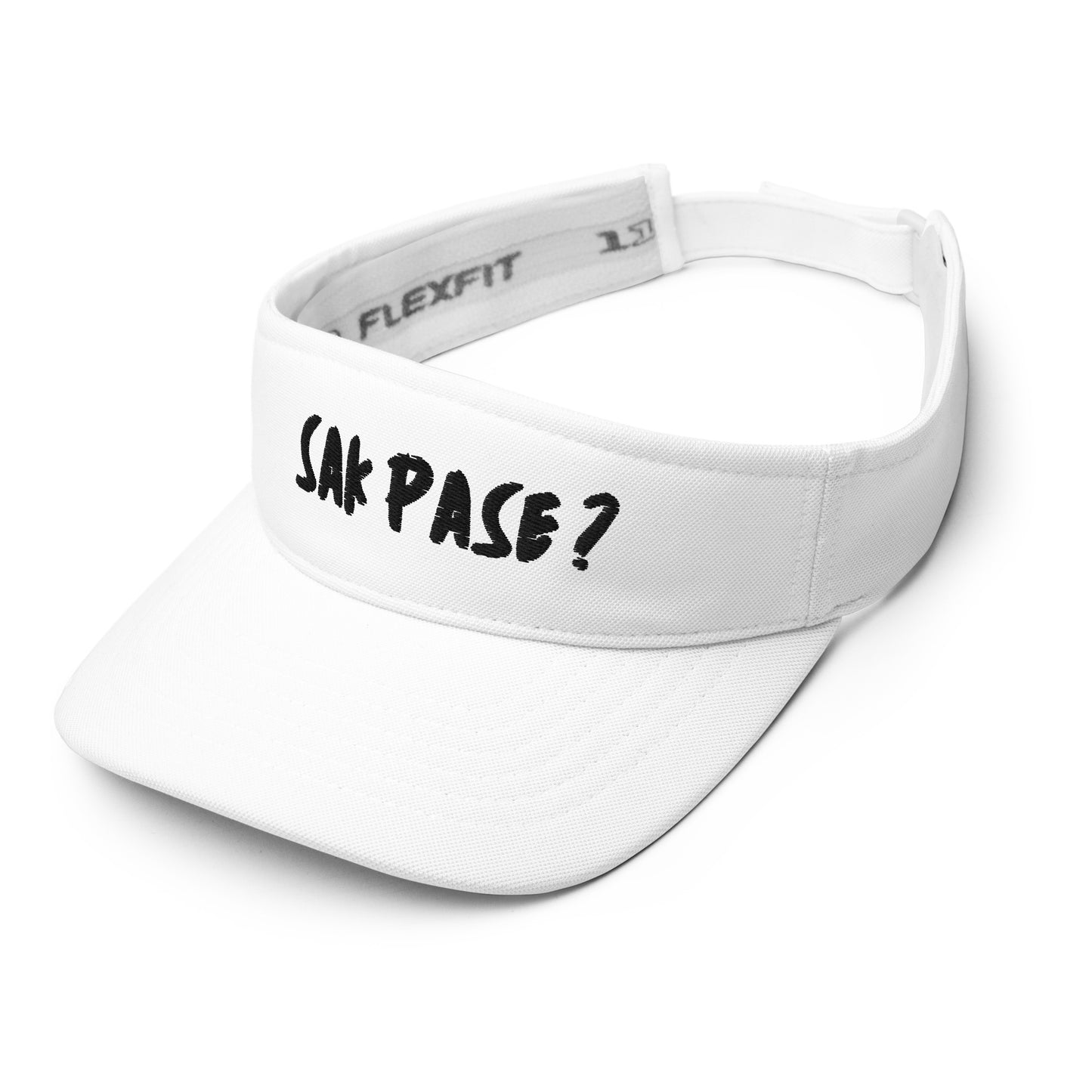 SakpaseMerch visor hat for Haitian culture streetwear