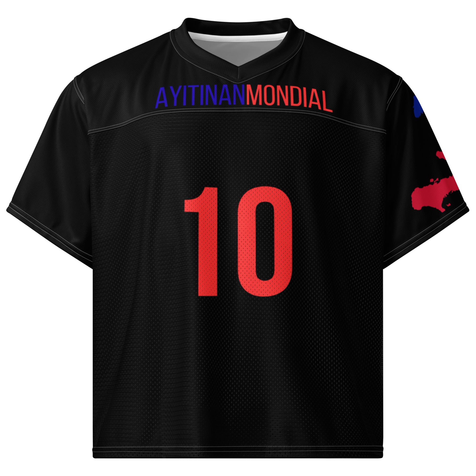 Unisex Ayiti Nan Mondial graphic tee heavyweight cotton