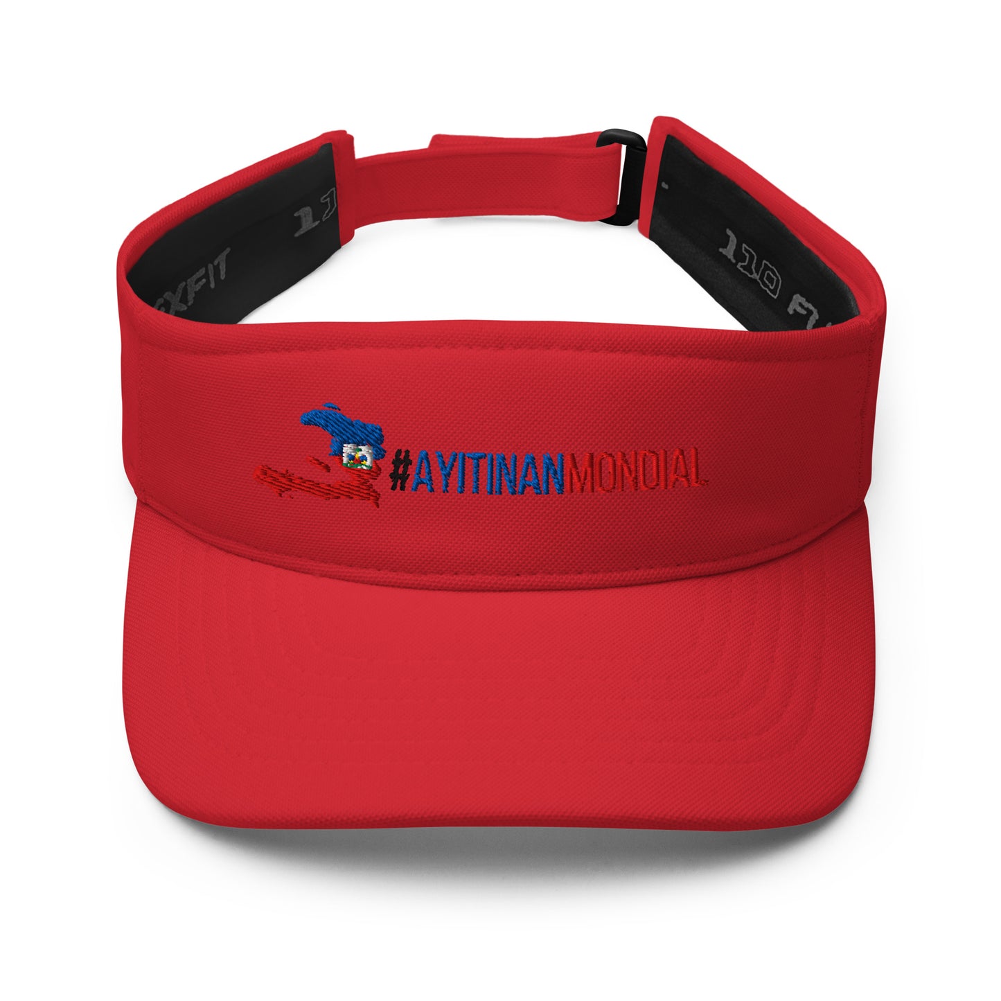 Ayiti Nan Mondial visor hat SakpaseFest Haitian pride”