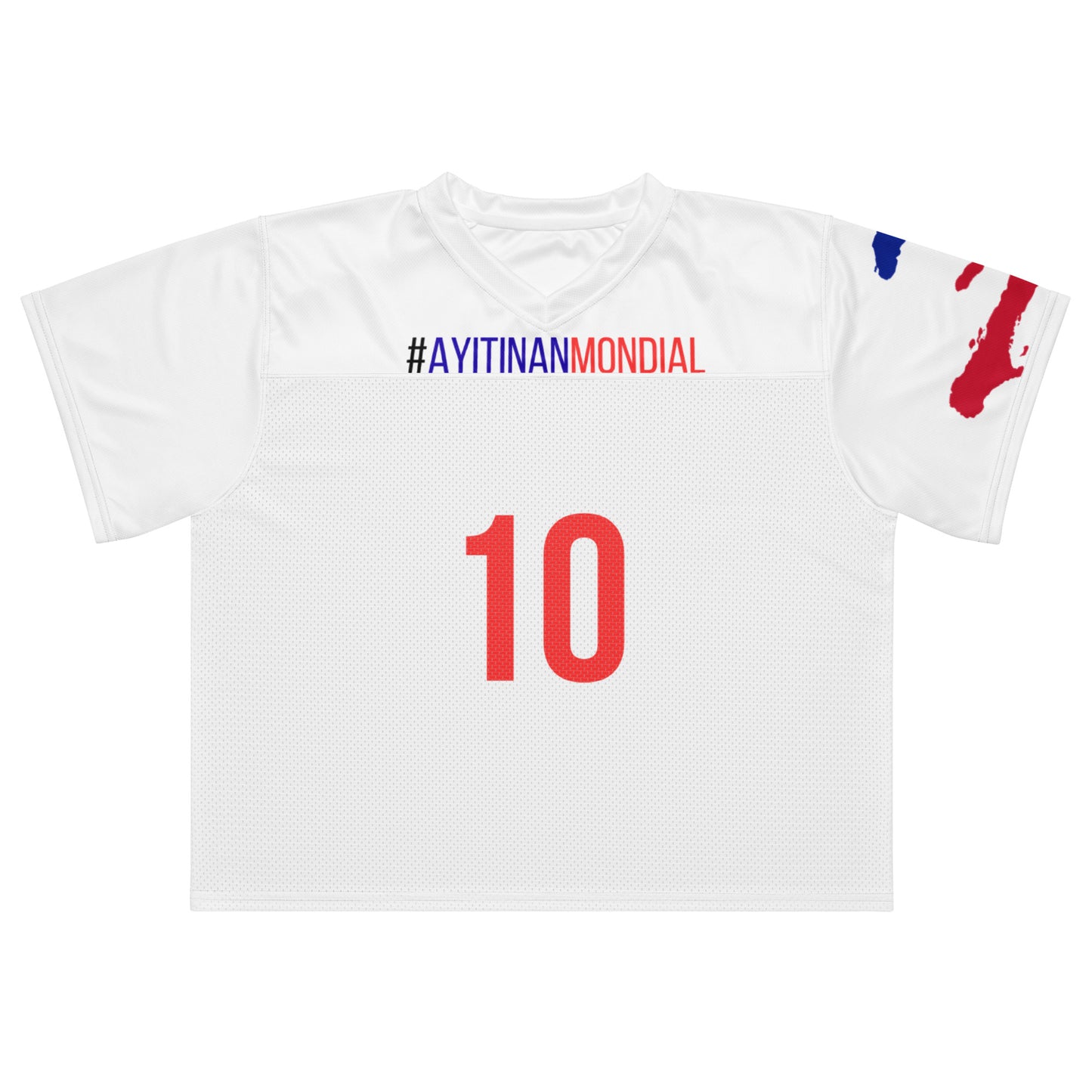 Haitian culture oversized t-shirt Ayiti Nan Mondial design”