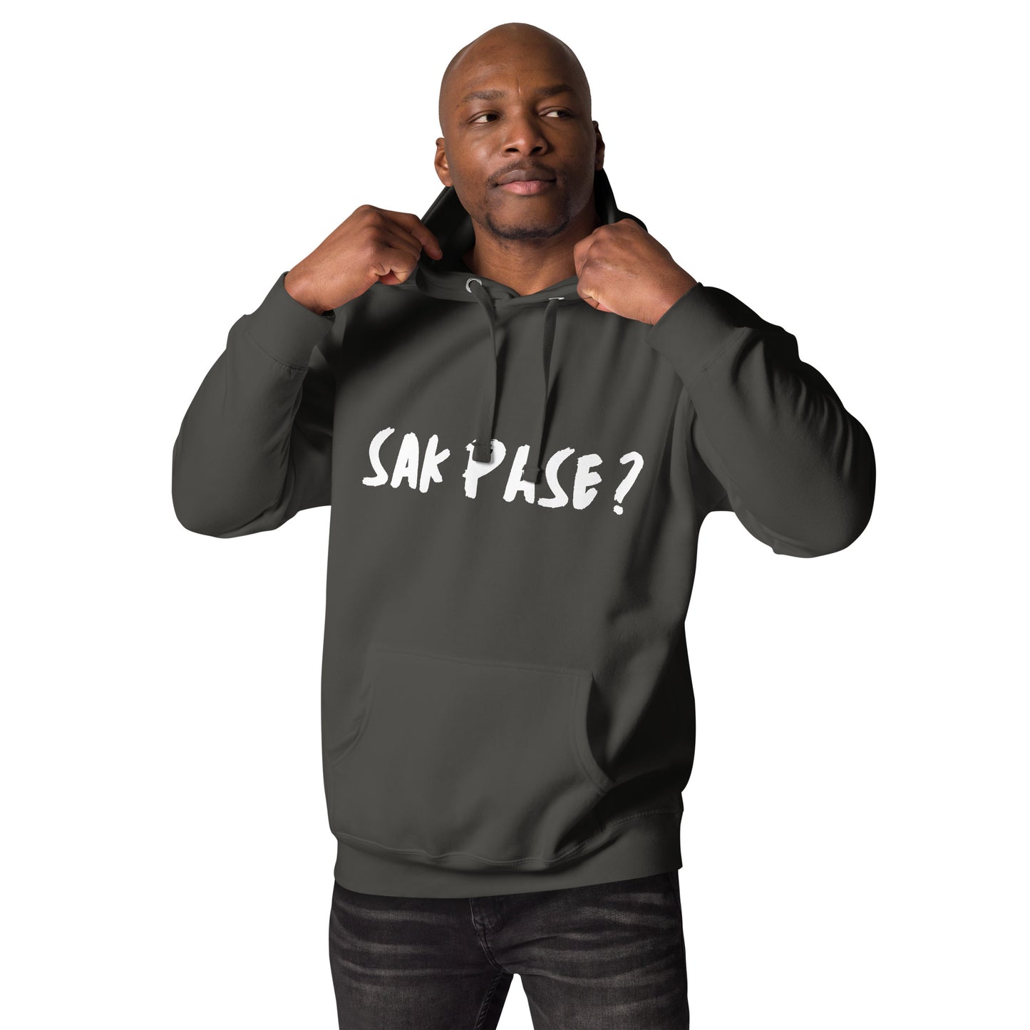 Haitian streetwear Sakpase hoodie unisex