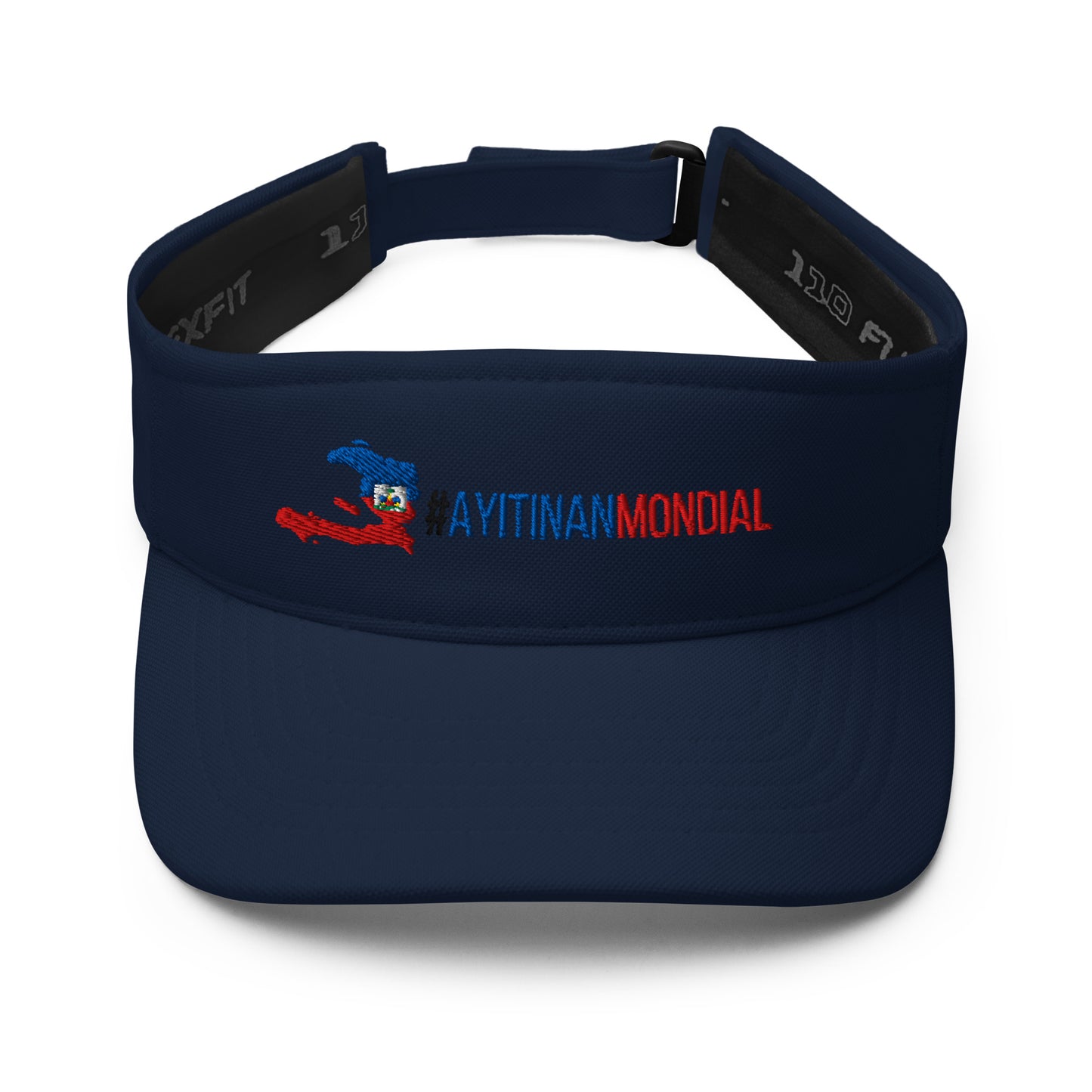 Ayiti Nan Mondial visor hat SakpaseFest Haitian pride”