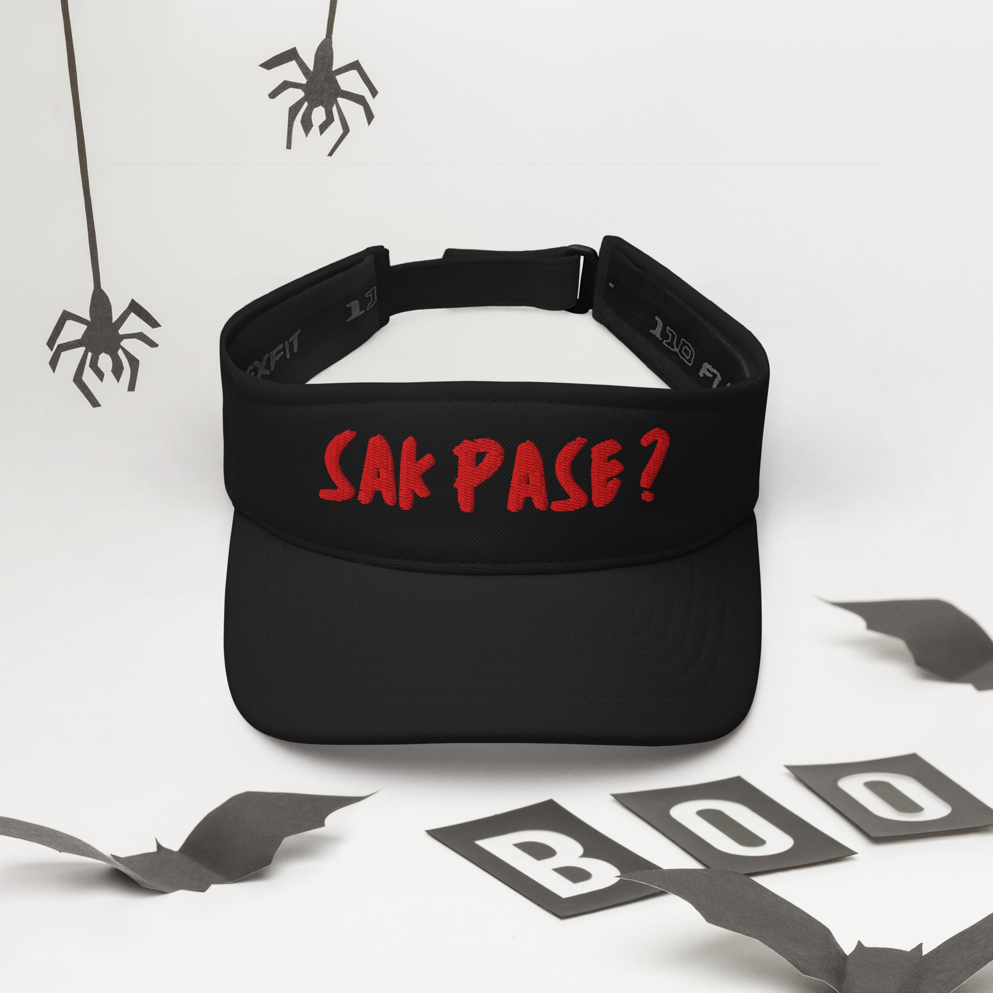 SakpaseMerch visor hat for Haitian culture streetwear”