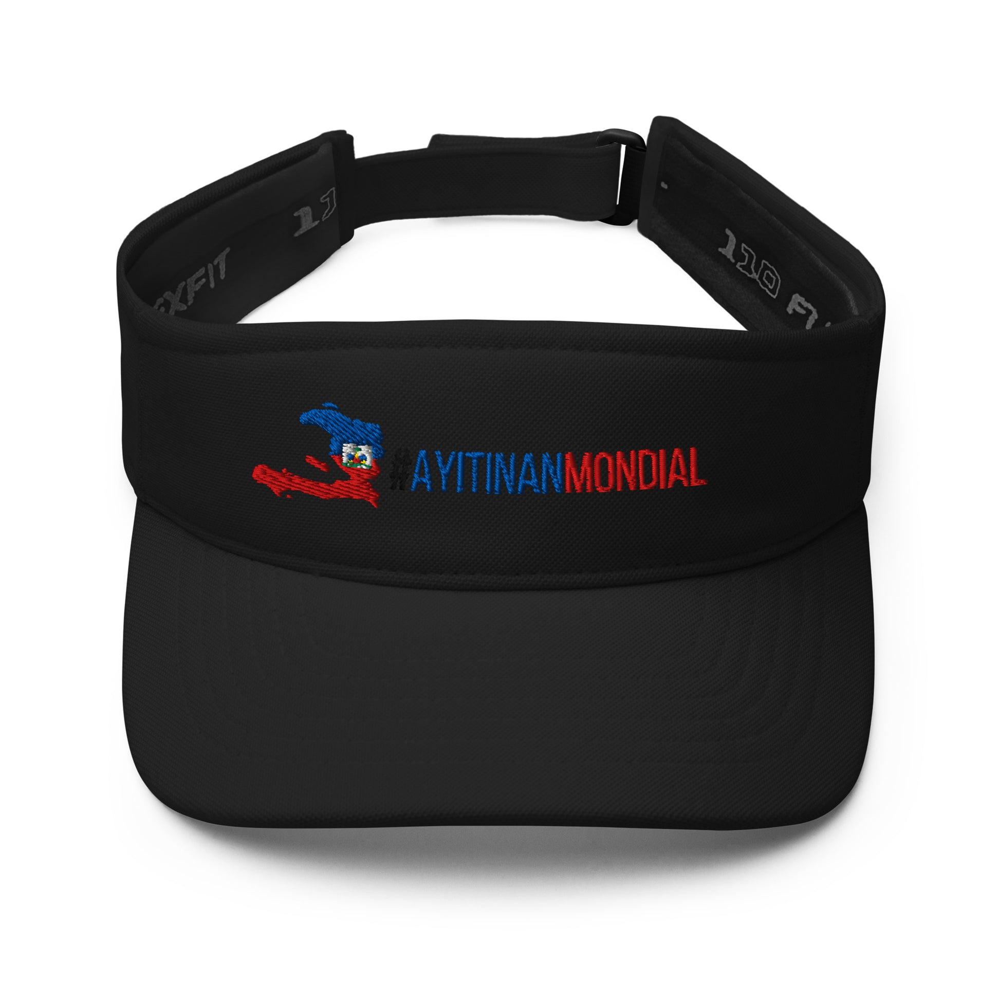 Ayiti Nan Mondial visor hat SakpaseFest Haitian pride”