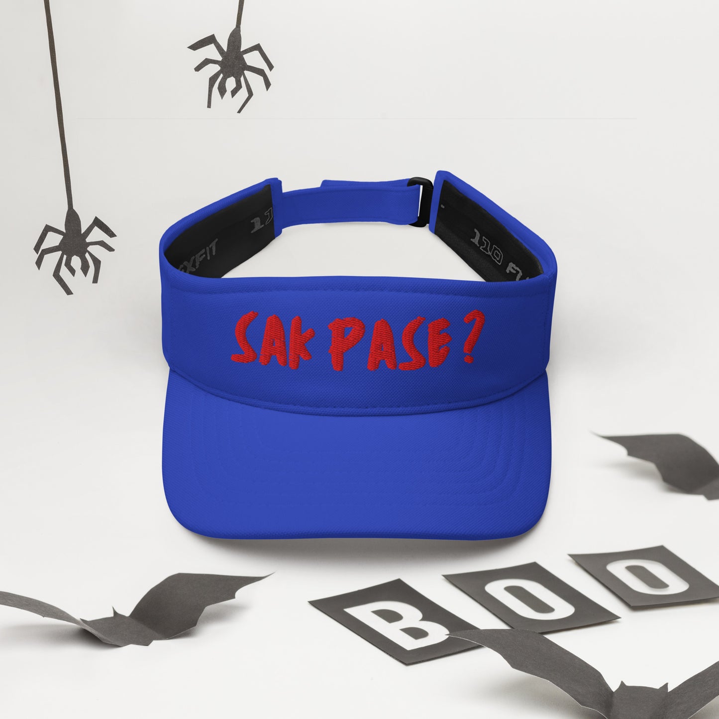 SakpaseMerch visor hat for Haitian culture streetwear”