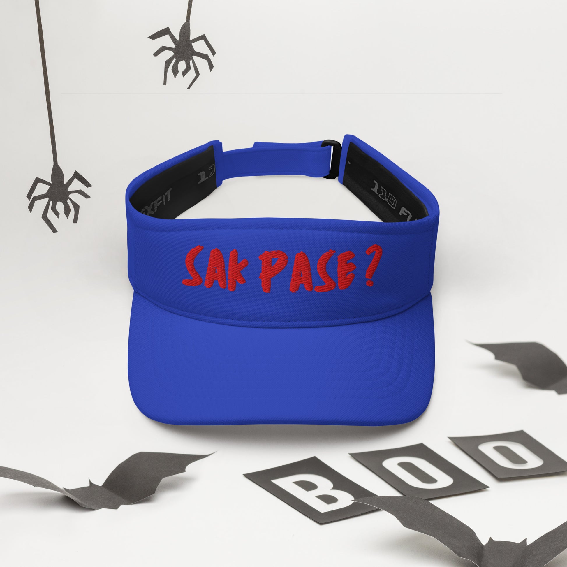 SakpaseMerch visor hat for Haitian culture streetwear”