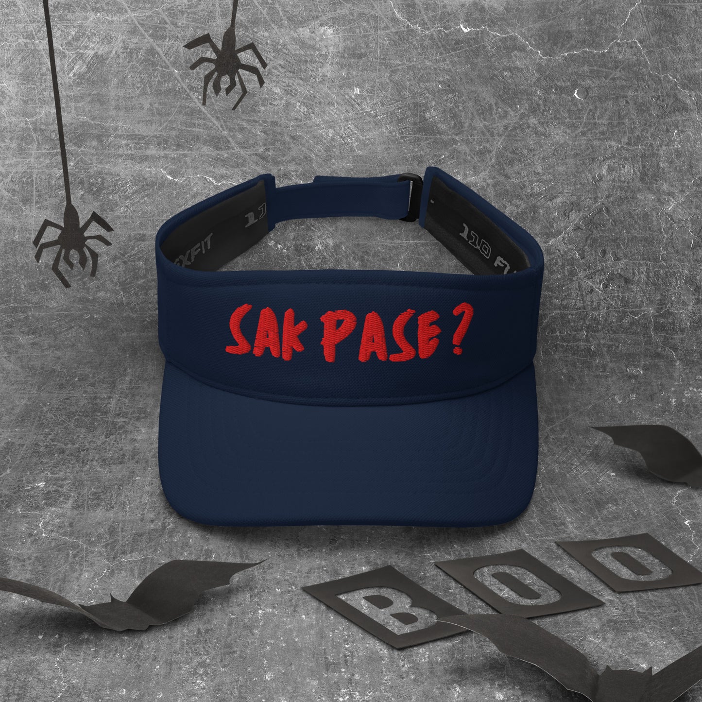 Product SakpaseMerch visor hat for Haitian culture streetwear”