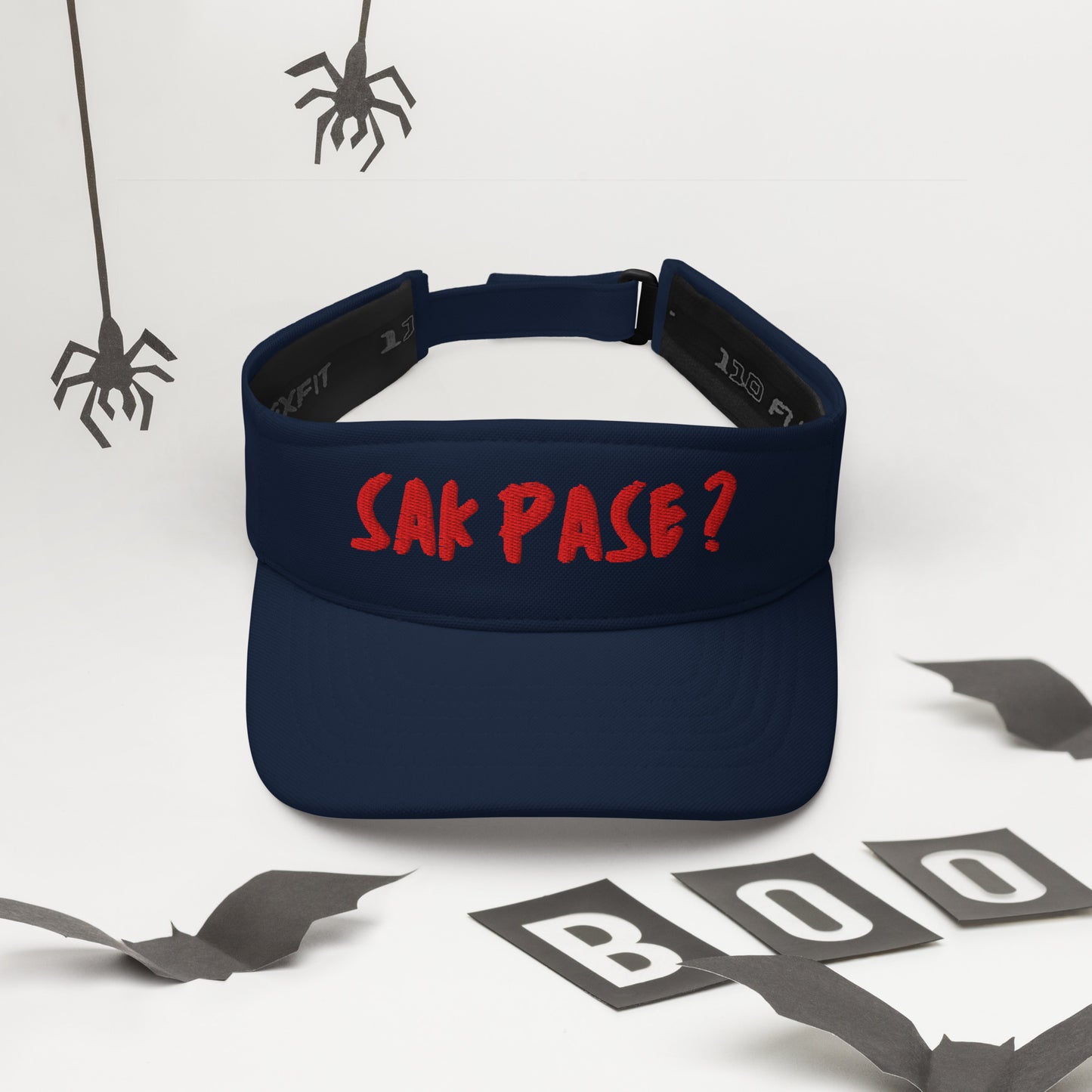 SakpaseMerch visor hat for Haitian culture streetwear”